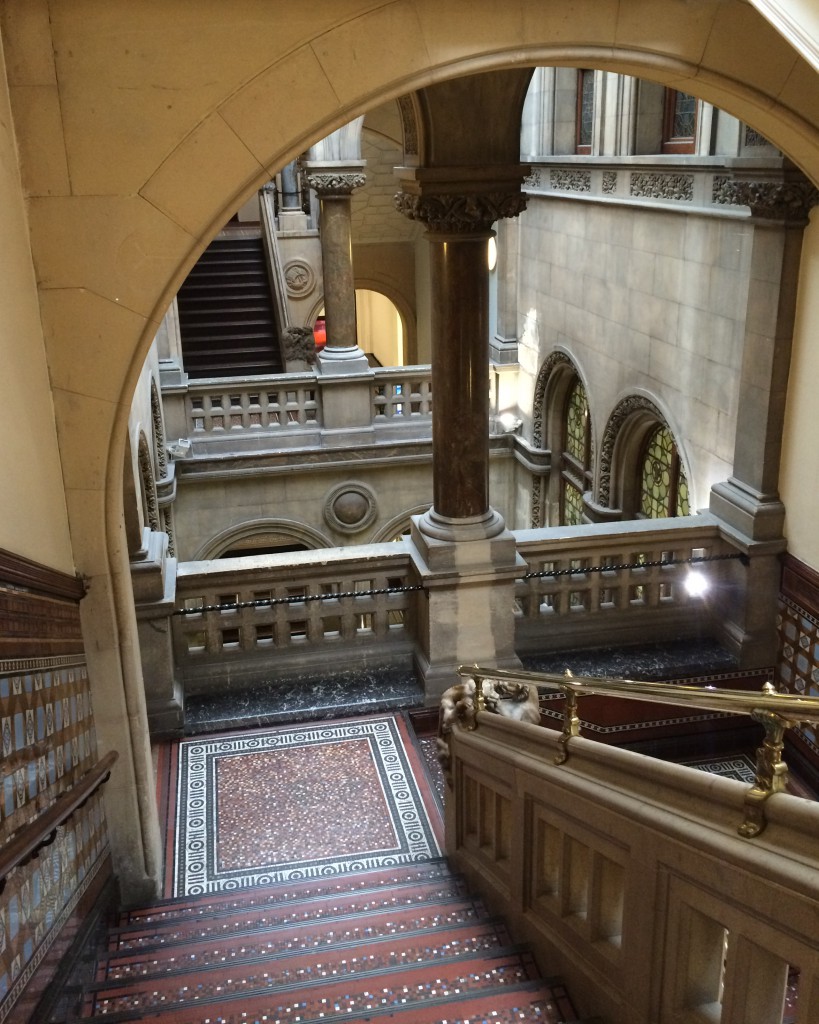 Staircase in Leeds Central Library