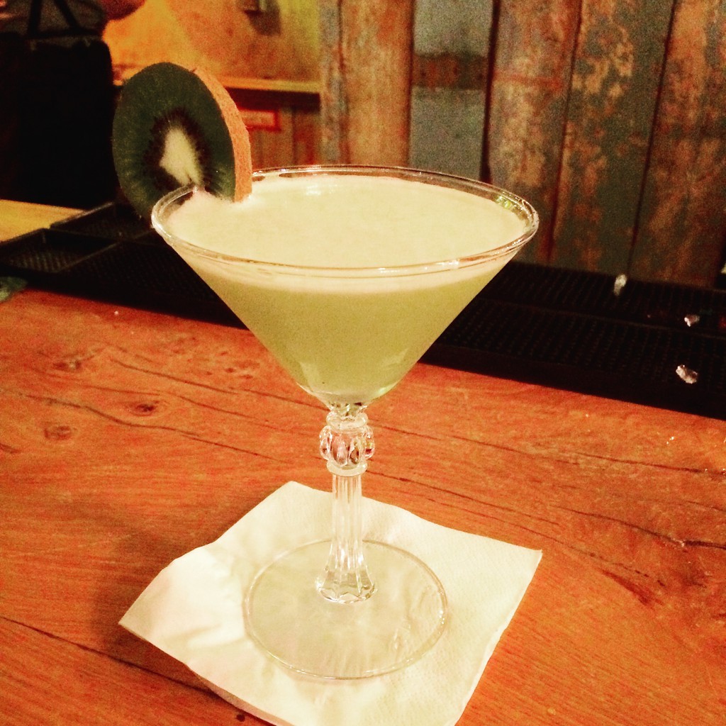 Kiwi and Sage Martini