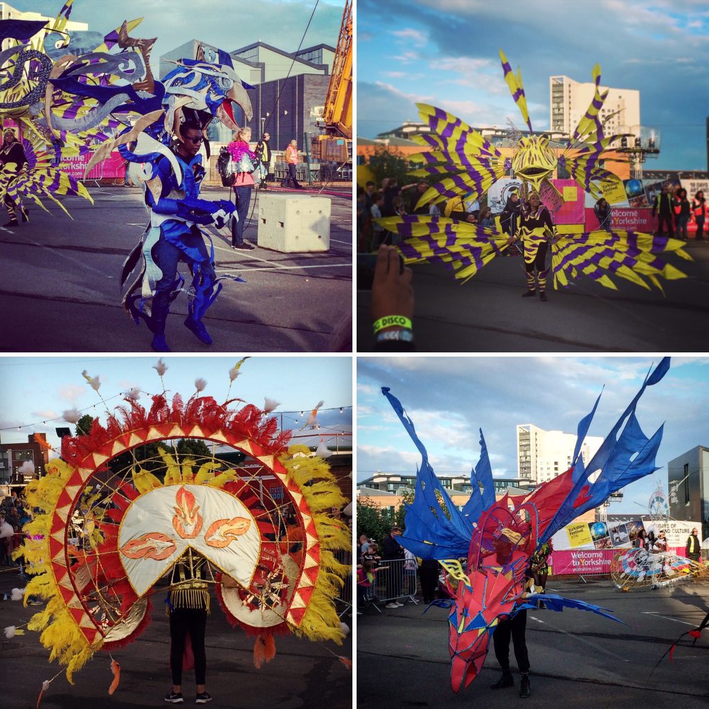 Carnival dancers