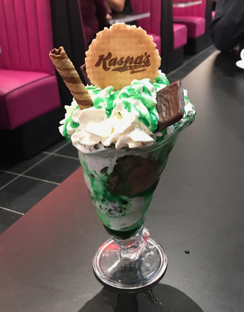 After Eight Mint Choc Sundae